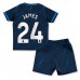 Chelsea Reece James #24 Dětské Oblečení Venkovní Dres 2023-24 Krátkým Rukávem (+ trenýrky)